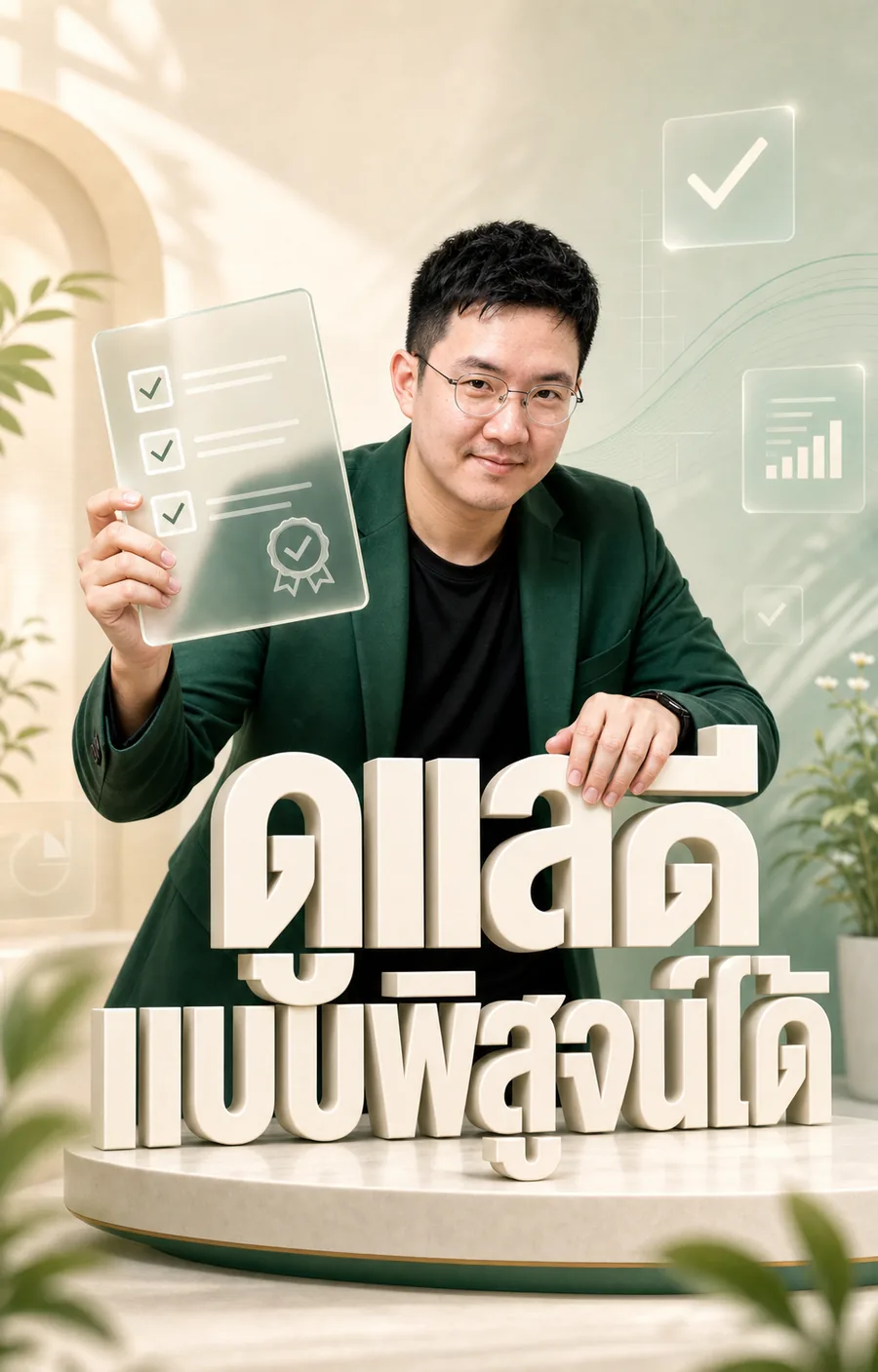 ปกคลิป ดูแลดี แบบพิสูจน์ได้